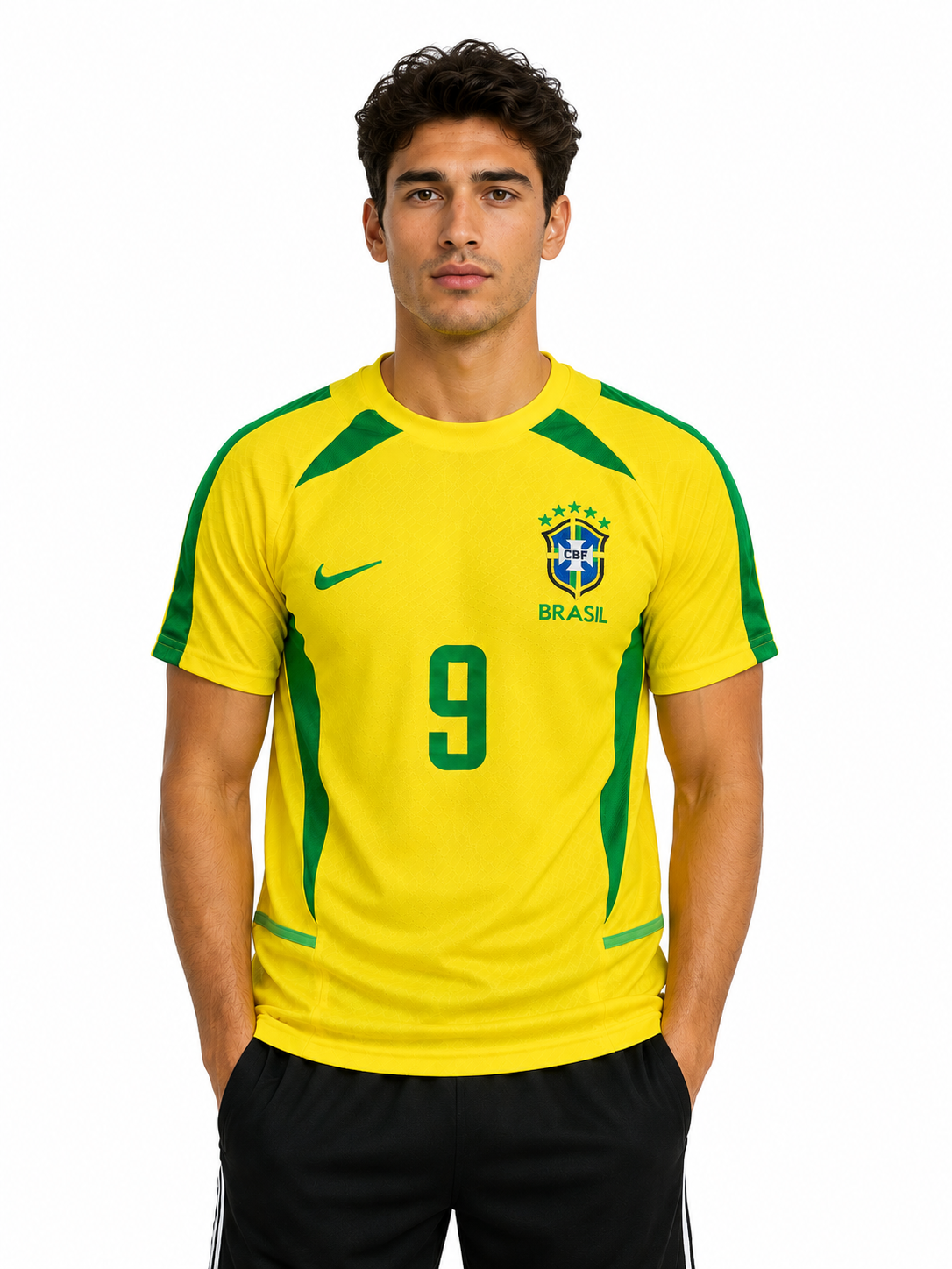 Brazil 2004 Home Jersey - Ronaldo 9