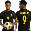 Brazil away jersey 2002 - Ronaldo 9