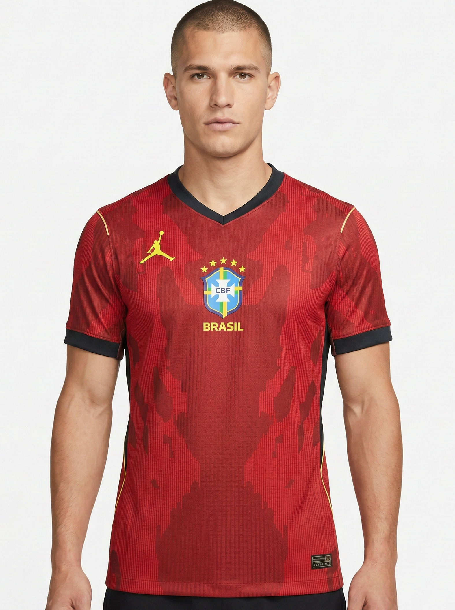 Jordan Brazil 2026 World Cup away jersey
