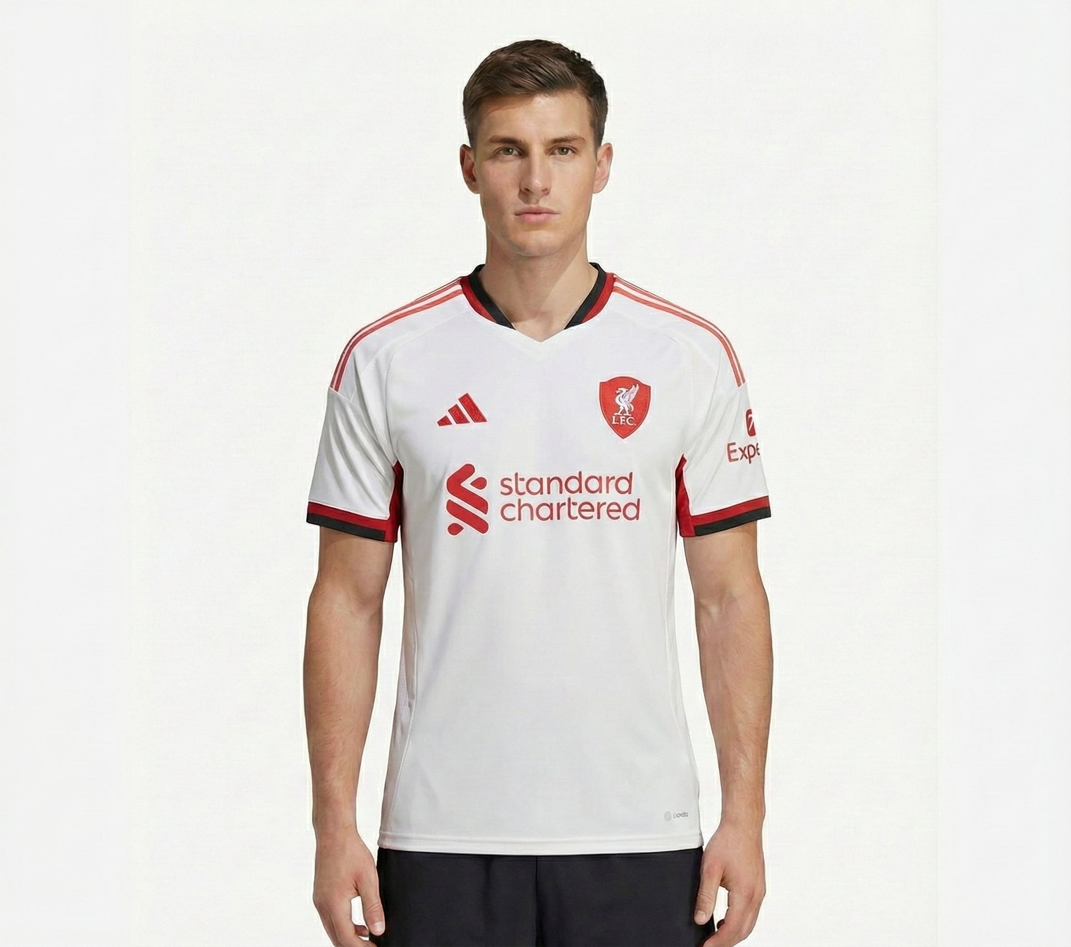 Liverpool away white kit