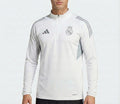 Real Madrid white track top
