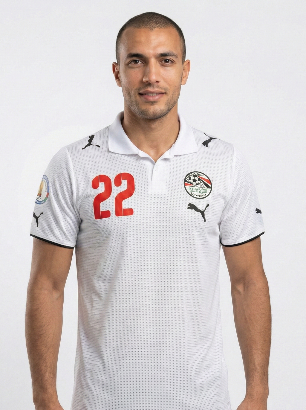 Egypt away jersey 2008 - Abo treka 22