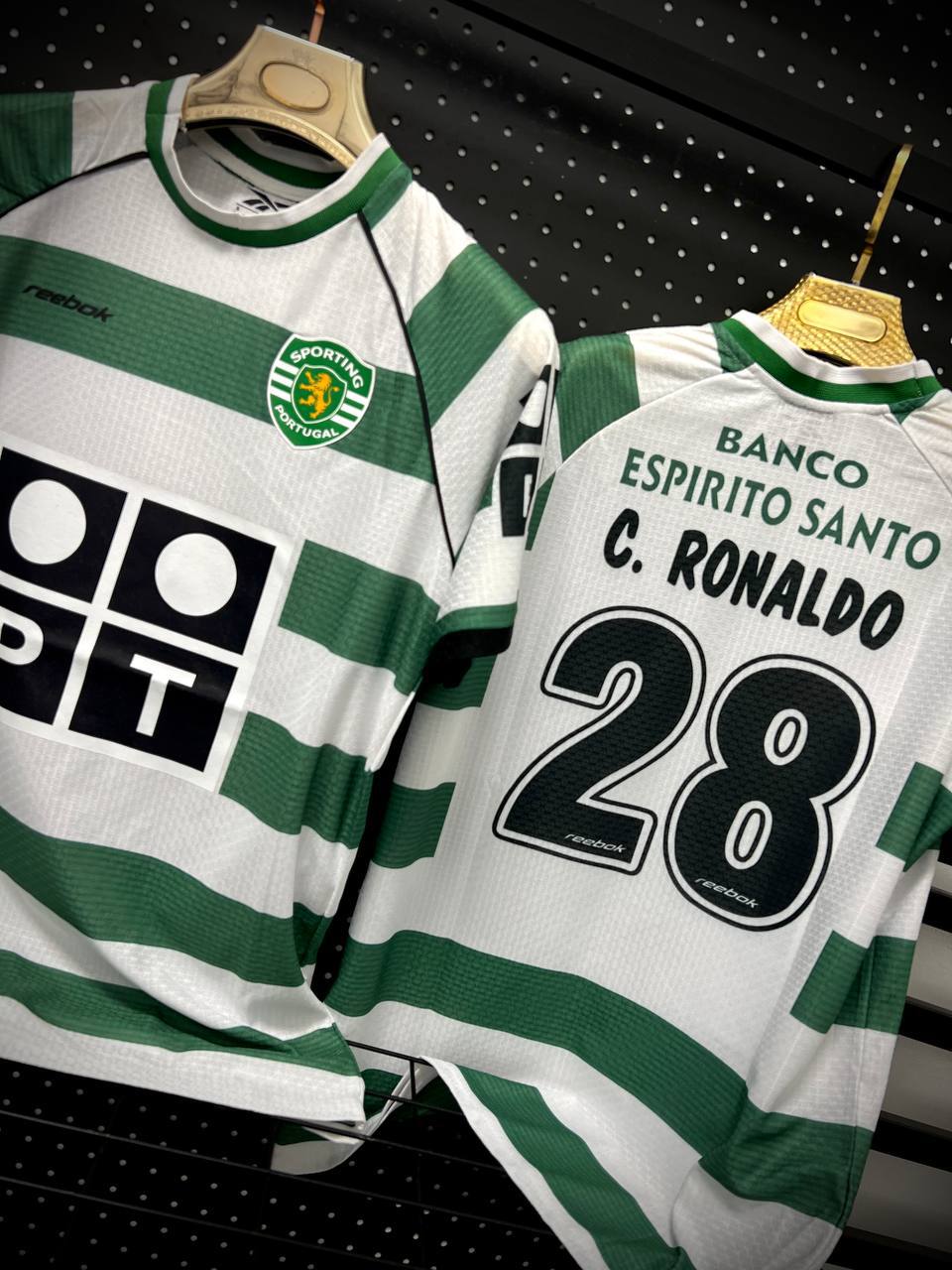 Cristiano Ronaldo's CP 2002/2003 home jersey