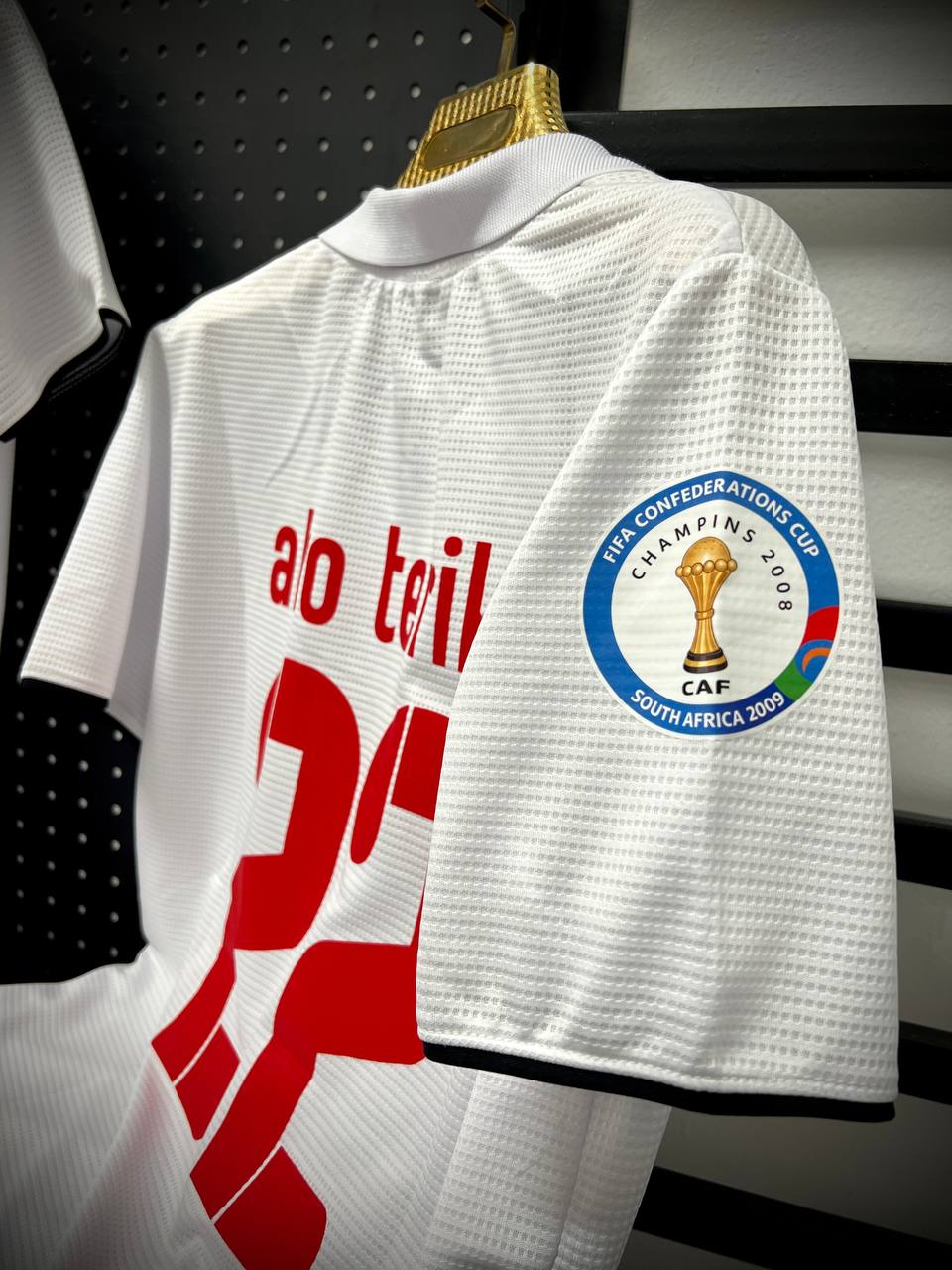 Egypt away jersey 2008 - Abo treka 22