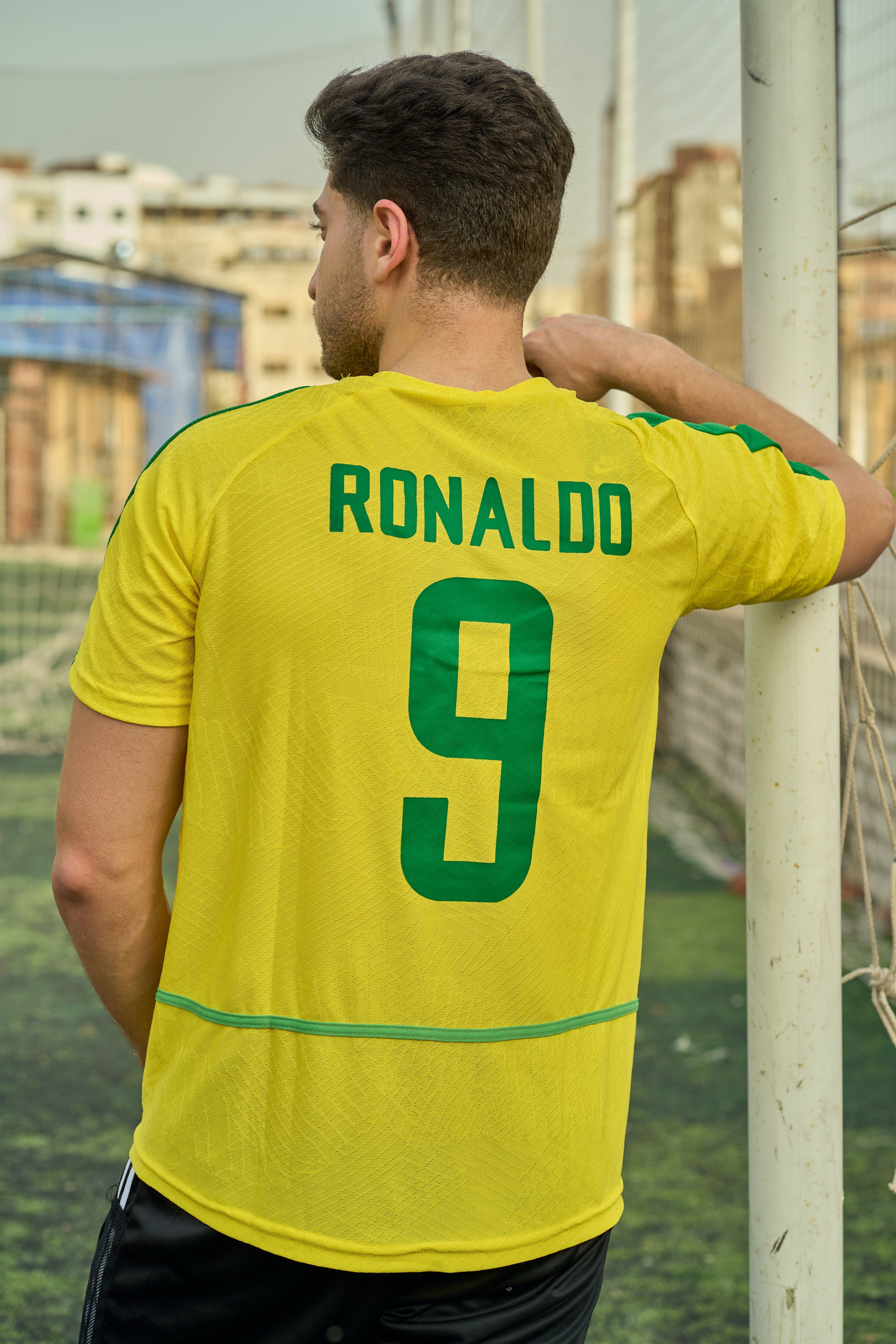 Brazil 2004 Home Jersey - Ronaldo 9